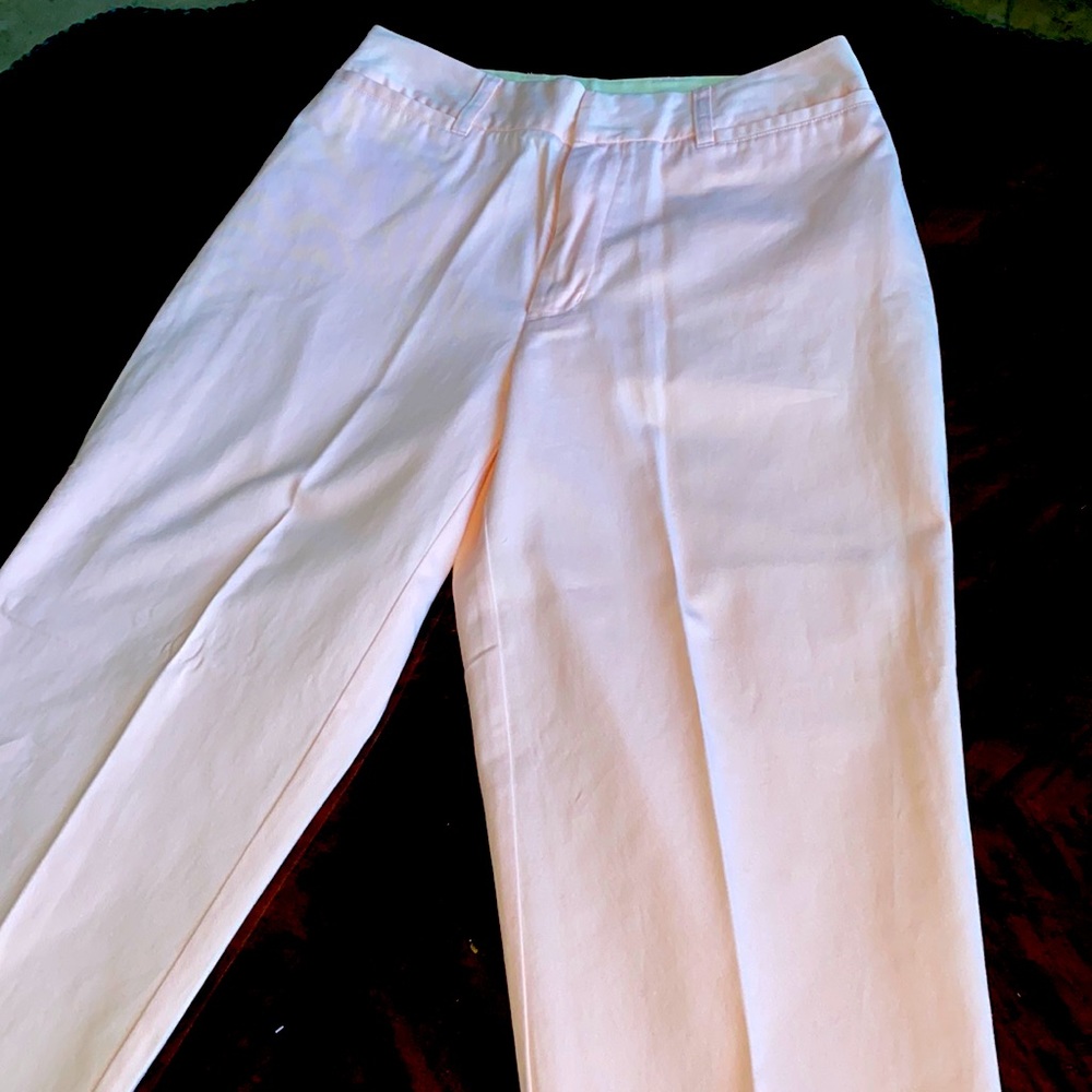 Pink wide leg capris